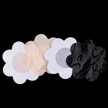10 Pcs Women Invisible Sexy Lace Breast Lift Tape Overlays on Bra Nipple Stickers Chest Stickers Bra Nipple Covers Accessories