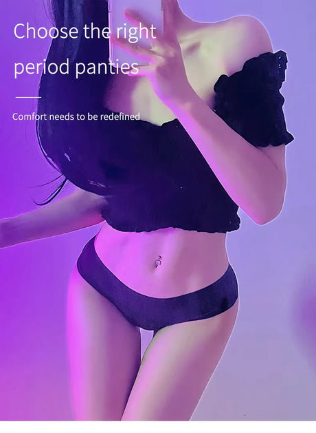 Teenagers Seamless Swimwear Leakproof Menstrual Panties Bikini Fast Absorption Period Swimsuits for Girls Women