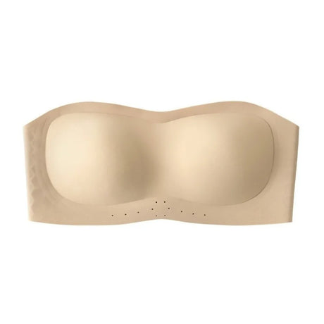 Lingerie Invisible Strapless Tube Bra Puppy Printed Anti-sagging Women's Underwear Wireless Push Up Bra Women