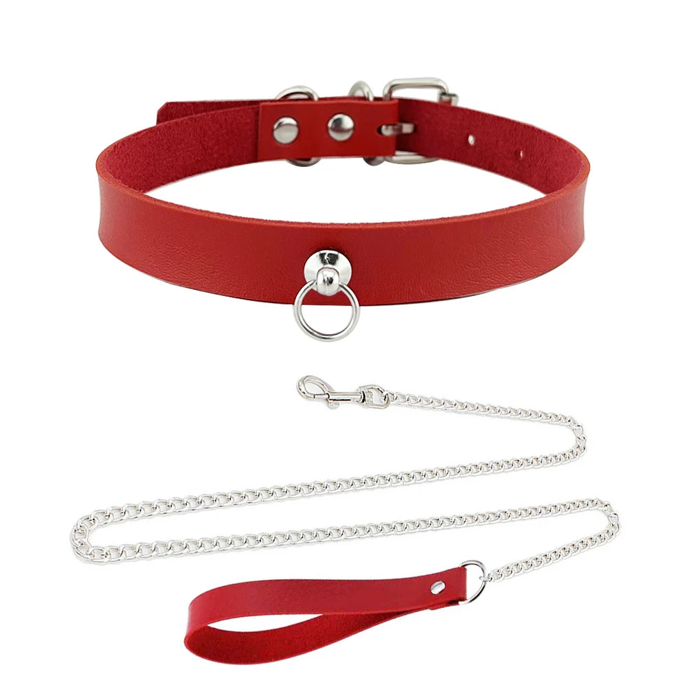 Hiphop Pu Leather Letter Collar Punk O-Ring Custom Name word Letter Necklace Choker set Cosplay Goth Sexy Accessory