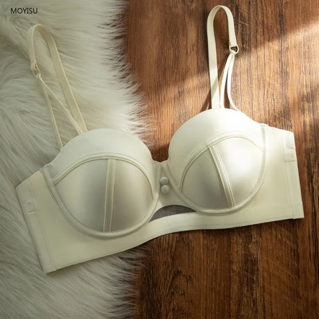Japanese Anime Set Victoria's Style Half Cup Minimiser & Knickers | Push Up for Small Chest Retro sensual Lingerie Bride Gift