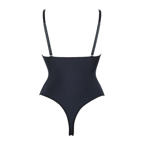 Sleeveless Halter Bodyshaper Bodysuits Women Sexy Bones Waist Trainer Corsets Backless Shapewear Slim Underwear Outfit Jumpsuits