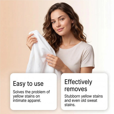 Underwear Stain Remover Spray 100ml Blood Secretion Yellow Spot Cleaner Gentle Skin Safe No Scrub Laundry Detergent for Lingerie