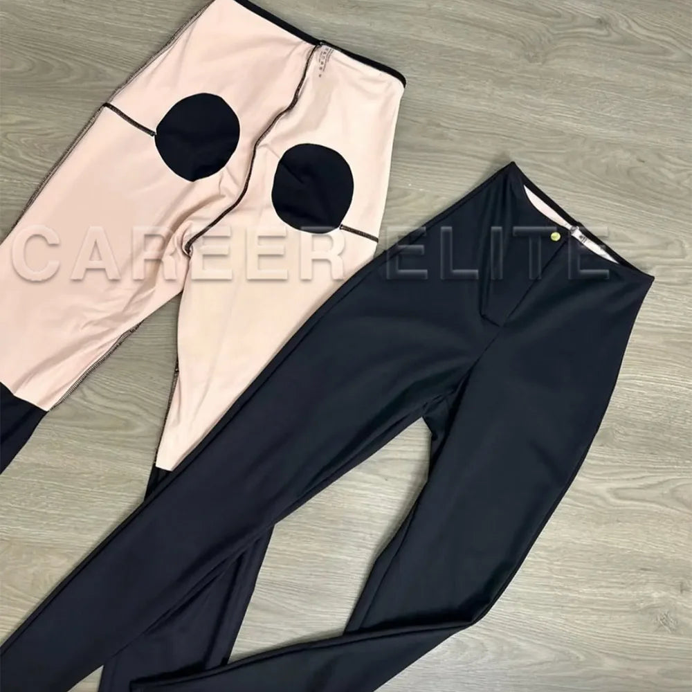 Women's Pants High Waist Skinny Leggings Pant Fashion Sexy Trousers Ankle-Length Stretchy Fitness Push Up Streetwear Clothing