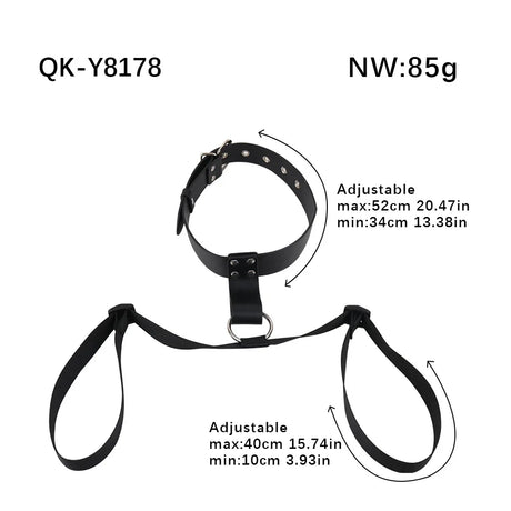 Adjustable Underbust Chest Binding Strap Bondage Restraint for Women Couples Adult Toy Secure Fastening Corset Accessory