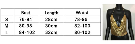 Sexy Metal Sequins Tank Top For Women 2025 Summer V Neck Backless Crop Tops Luxury Solid Short Party Nightclub Tank Tops