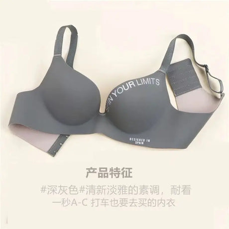 Women Print Seamless Bra Sexy Lingerie Floral Push Up Bras One-Piece Underwear 2026 Bralette No Steel Rings Gather Brassiere