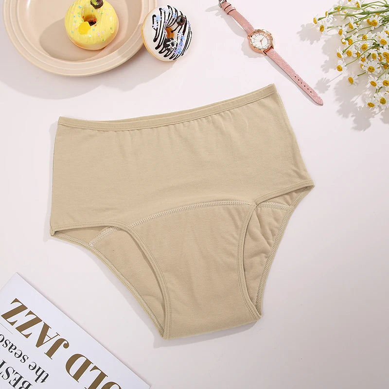 1Pcs Sexy Leak Proof Menstrual Panties Physiological Pants High Waist Women Underwear Period Comfortable Waterproof Briefs
