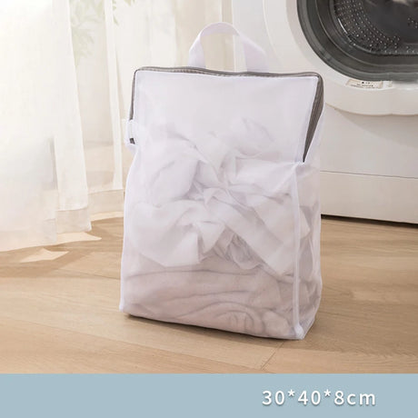 Laundry Hand Bags Reusable Washing Machine Clothing Care Wash Bag Mesh Net Bra Socks Lingerie Underwear Laundry Storage Upgraded