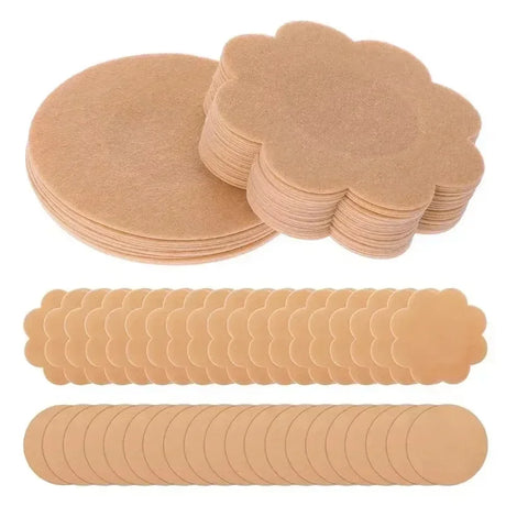 50-500pcs Nipple Cover Stickers Women Breast Lift Tape Pasties Invisible Self-Adhesive Disposable Bra Padding Chest Paste Patch