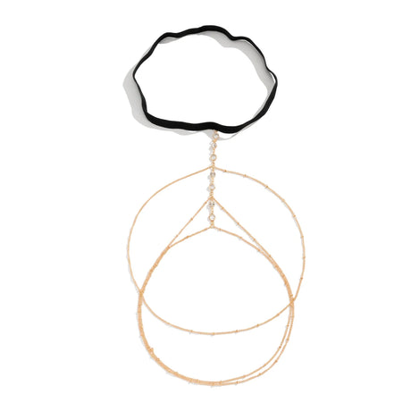 Boho Elastic Band Crystal Leg Thigh Chain for Women Summer Beach Sexy Tassel Multilayer Adjustable Body Jewelry Dress Decorate