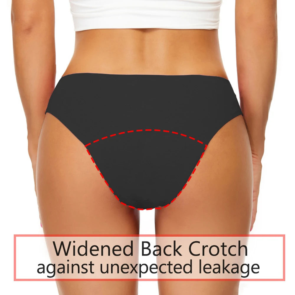 Teenagers Seamless Swimwear Leakproof Menstrual Panties Bikini Fast Absorption Period Swimsuits for Girls Women