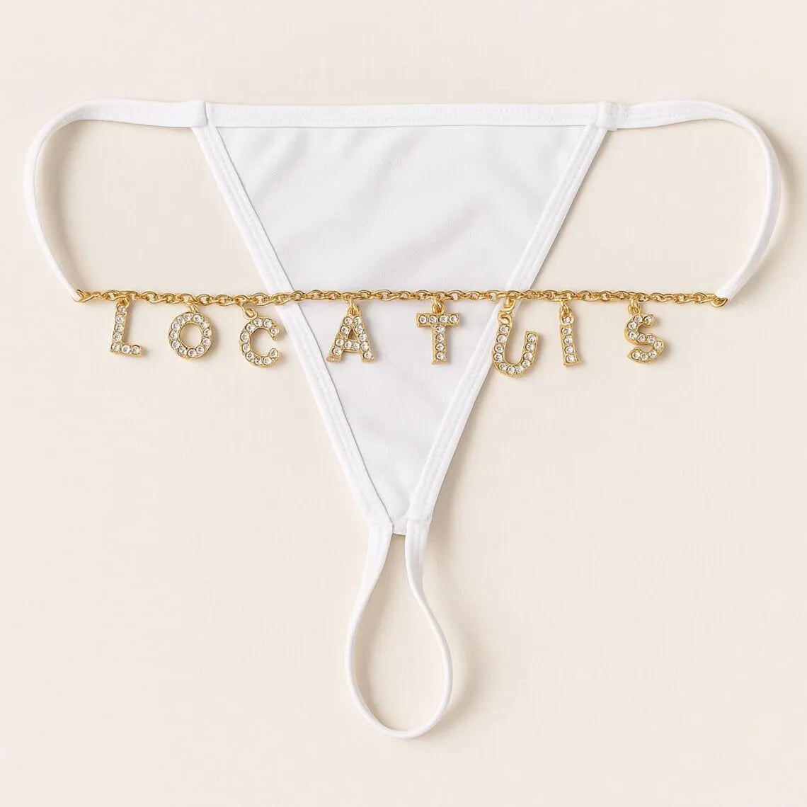 Sexy Custom Chain Thong With Name Letters String Hotwife Gifts Customized Boyfriend's Name Lace Panties Name Personalized String