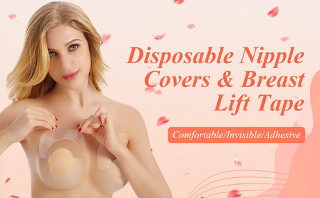 Breast Clear Lift Tape Nipple Cover Invisible Enhancer Push Up Bra Chest Adhesive Accessories Seamless Stickers Women Lingerie