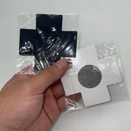 10 Pairs/20Pcs Hot Sexy Experience Cross/X Shape Disposable Self-Adhesive Disposable Satin Nipple Cover Breast Pasties Stickers