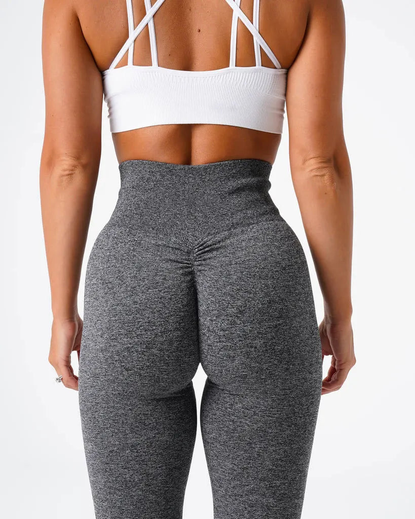 Scrunch Bum Tights Yoga Pants Leggings Women Seamless Sports Yoga Pant High Waist Ribbed Gym Clothes Fitness Workout Wear