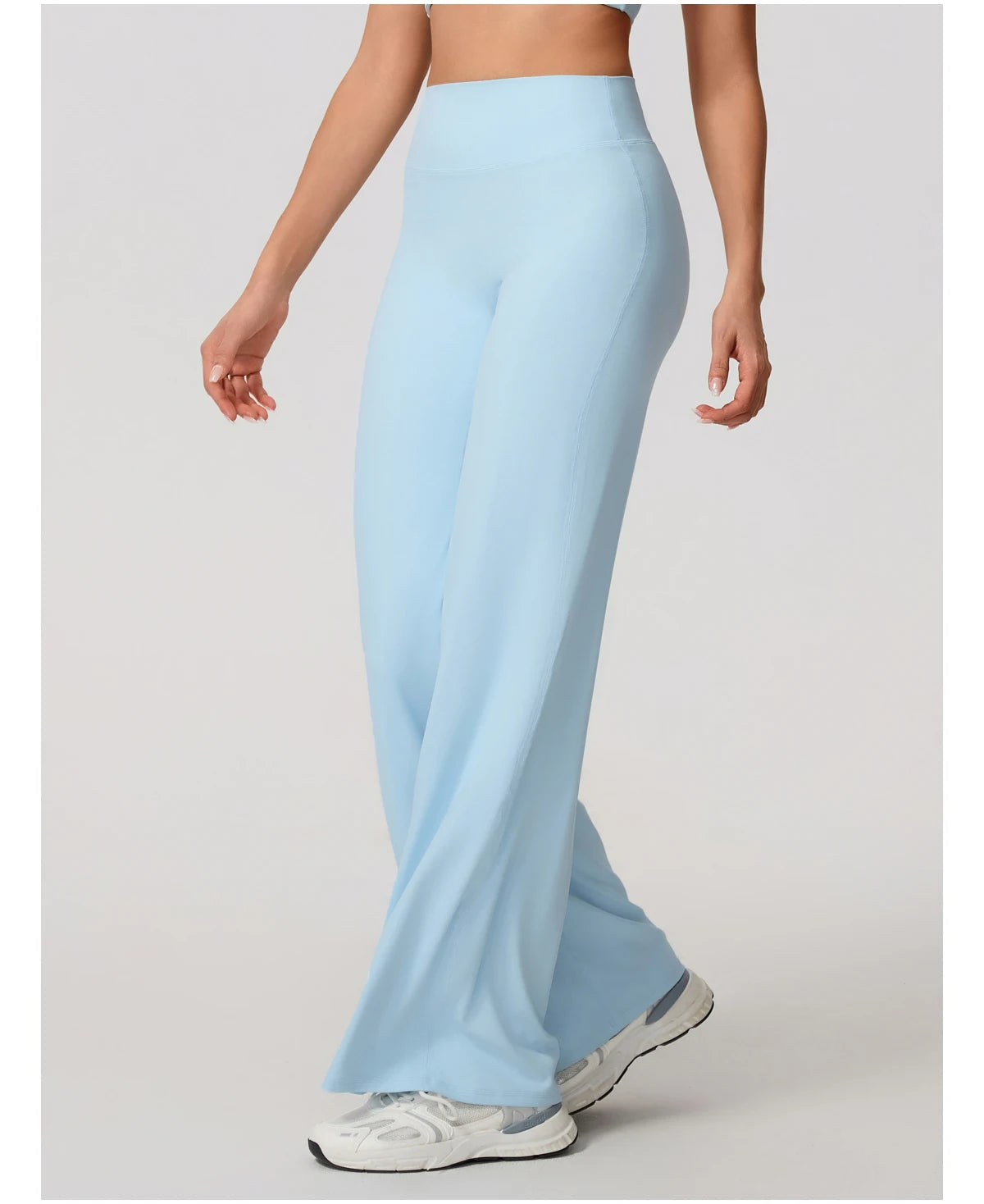 New Summer High Waist Wide-Leg Yoga Joggers Women's Autumn Casual Outdoor Sweatpants Female Straight Tracksuit Bottoms
