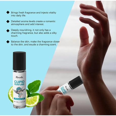 1/2/5Pcs Cupid Pheromone Cologne Perfume Spray for Man to Attract Women,Charming Roll on Fragrance,Portable Dating Glamour Scent