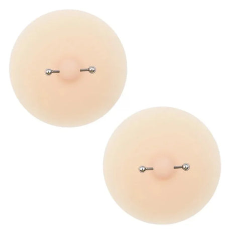 4 Styles Solid State Rubber Nipple Patch Invisible and Traceless Solid Chest Patch for Women Breast Patch Nipple Decoration