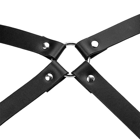 PU Leather Harness Garters Sexy Lingerie Women Bdsm Bondage Body Belt Harajuku Gothic Clothes Erotic Corset Harness Belts