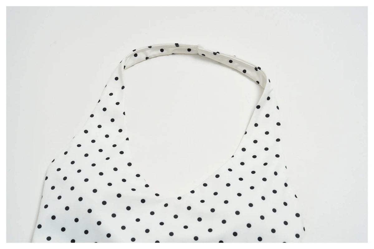 2026 New Polka Dot Halter Neck Sports Bra Deep V Backless Yoga Top Women's Gym Workout Tank Pilates Training Activewear Vest