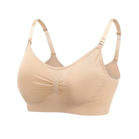 Nursing Bra Boneless Maternity Bra Maternity Wear Anti-Sagging Nursing Women Breathable Nursing Bra High Quality Large Size Brea