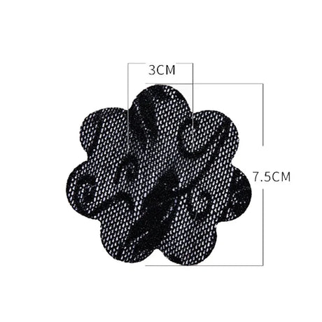 10 Pcs Women Invisible Sexy Lace Breast Lift Tape Overlays on Bra Nipple Stickers Chest Stickers Bra Nipple Covers Accessories
