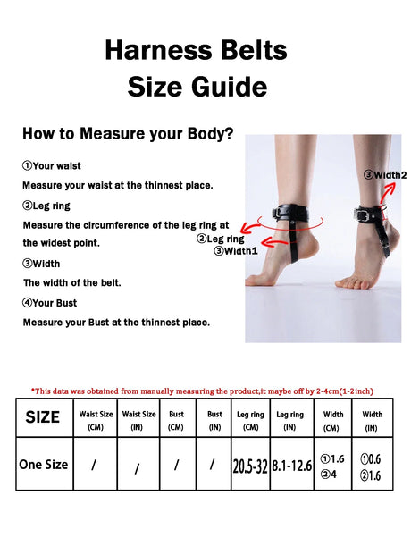 2PCS PU Leather Bracelet Bondage Leather Handcuffs Buckle Adjustable Vintage Punk Clothing Ankle Cuffs