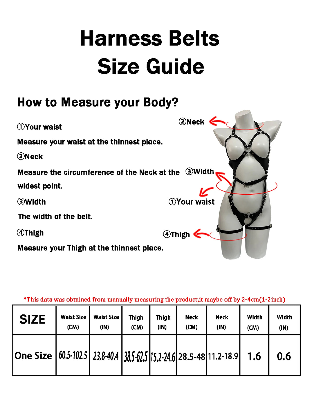 Sexy Body Harness Belt Set Tights Women Bdsm Leather Lingerie Fetish Clothing Underwear Harness Bondage Sex Toy Accessories