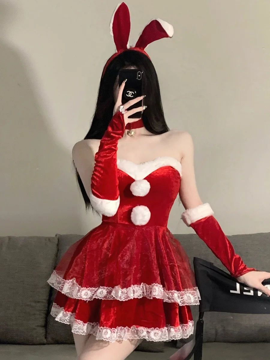 Women Shiny Patent Leather Dress Long Sleeve Bodycon Latex Outfit with Zipper Hollow Neck Club Party Nightwear Cosplay Costumes