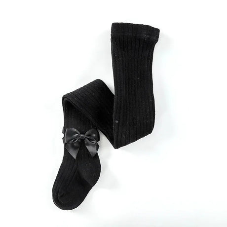 Spring Autumn Baby Girls Tights Cotton Knitting Tights for Girls Fashion Bowknot Children Girls Pantyhose Soft Leggings