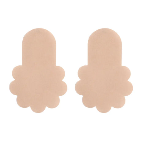 10Pcs Push Up Bras Self Adhesive Silicone Strapless Invisible Bra Women Reusable Sticky Breast Lift Bra Pads Petal Nipple Covers