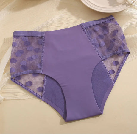 Physiological Underpants Sexy Lace Leak-proof Menstrual Three layer leak proof Sanitary Stretch Underwear Menstruation Briefs