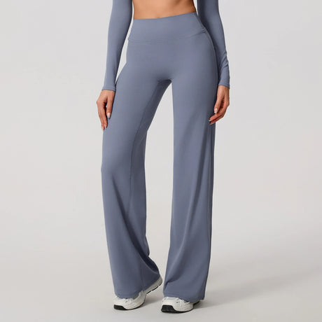 New Summer High Waist Wide-Leg Yoga Joggers Women's Autumn Casual Outdoor Sweatpants Female Straight Tracksuit Bottoms