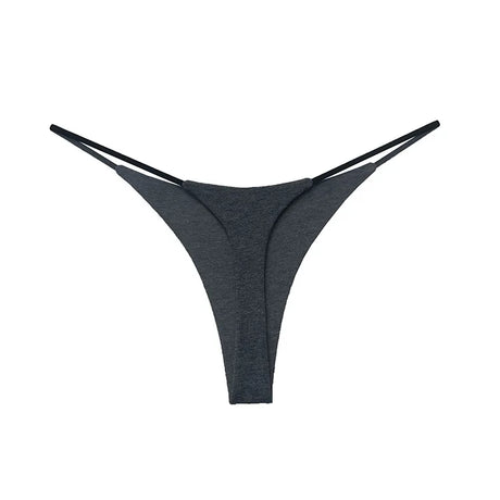 Cotton Thong Women Panties Sexy Briefs T-back Low Waist G String Underwear Seamless Sports Bikini Female Lingerie Size S-XXL