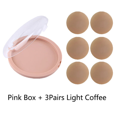 Invisible Nipple Cover Reusable Cover Ups Adhesive Silicone Nipple Pasties For Women Breast Petals Chest Stickers Sticky Bra Pad