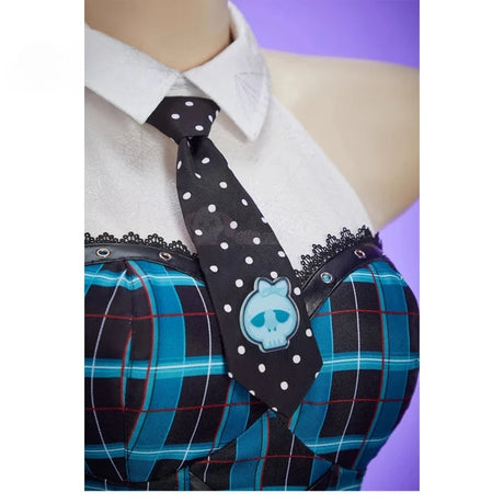 Frankie Stein Monster Cos High Cosplay Costume Anime Shirt skirt socks gloves Halloween carnival women's Gothic JK new uniform