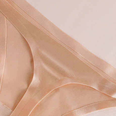 Ice Silk Thong Sexy Women Panties G String Briefs T Back for Girls Underwear Temptation Seamless Ladies Underpants Size S-XL