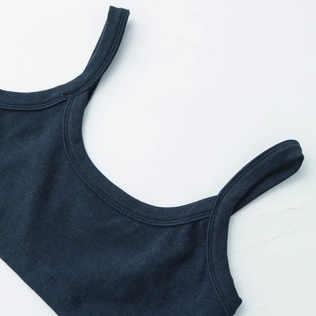 Knitted Cotton Women'S Tube Top Stretchy Ribbed Sleeveless Streetwear Slim White Crop Tops Sexy Summer Tops Cami Femme