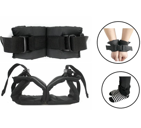Universal Wrist Foot Limbs Restraint Strap Bedridden Paralyzed Elderly Hand Ankle Fixed Belt Anti-scratch Restraint Fixing Belt