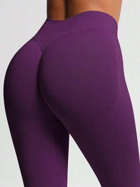 Women's Gym Tight Pants Seamless Yoga Pants Hip Lifting Workout Leggings Fitness Running Compression Sports Tights