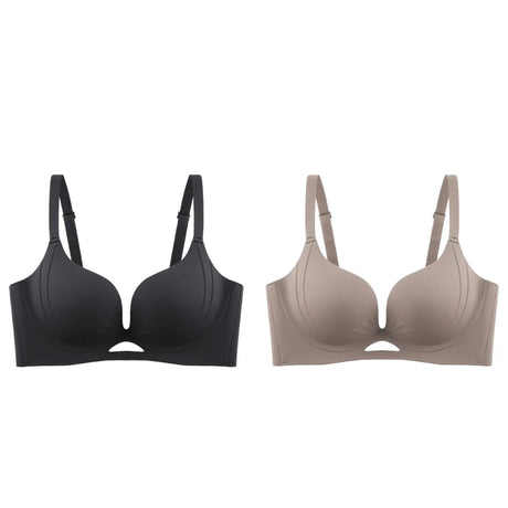 FallSweet Small Chest Sexy Push Up Bra for Women Seamless Bras Everyday Lingerie Comfortable Underwear Thick Bralette 32-38AB