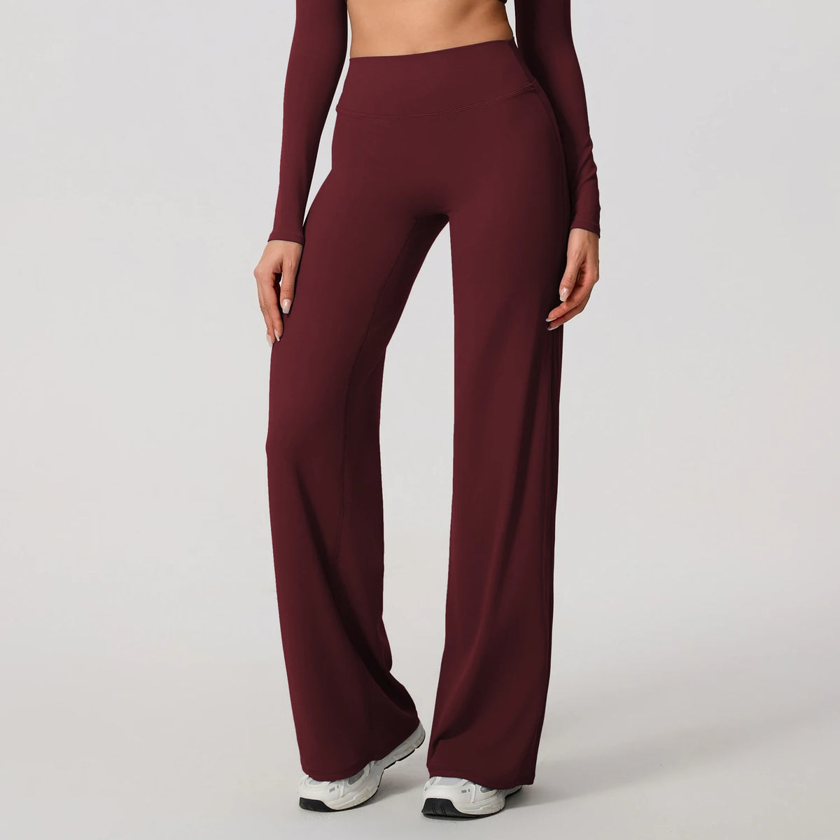 New Summer High Waist Wide-Leg Yoga Joggers Women's Autumn Casual Outdoor Sweatpants Female Straight Tracksuit Bottoms