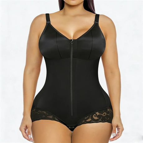 Fajas Colombianas Women' Corset Compression Garments Abdomen Shaping Short Vest Girdles Postpartum Post Liposuction Bodysuit