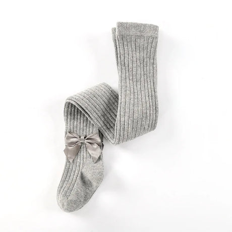 Baby Pantyhose Girls Tights Toddler Girl Winter Clothes Cute Girl Bow Pants Cotton Breathable Stockings Knit Kid Tights