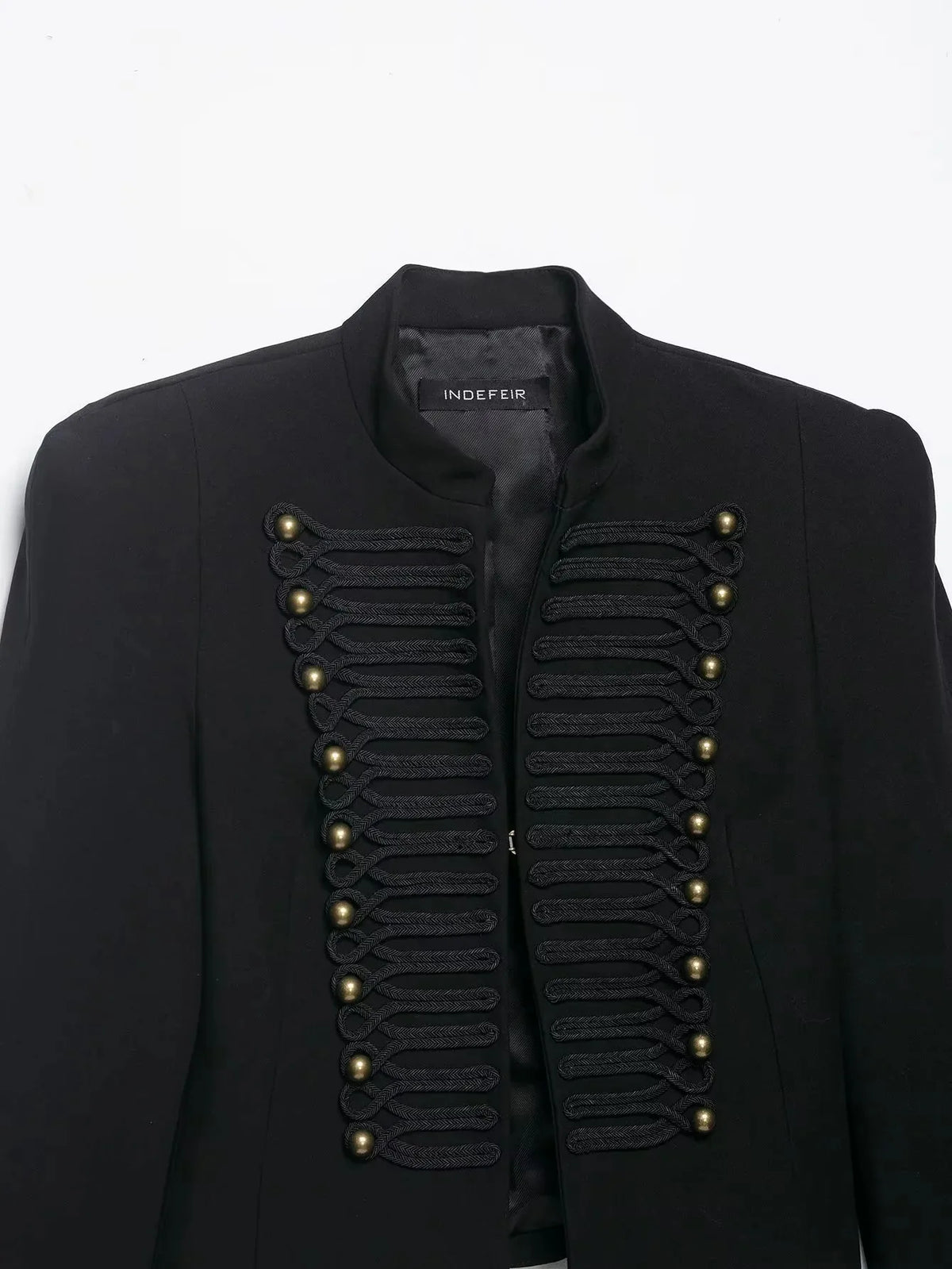 Women Vintage Slim Jacket Spring Women Trends Elegant Napoleon Jackets Ladies High Street Chic Shoulder Padded Blazer
