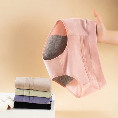 3PCS Cotton Menstrual Panties Leak Proof Breathable Sexys Panties Woman Women Girls Physiological Pants Women's Intimates M-XL