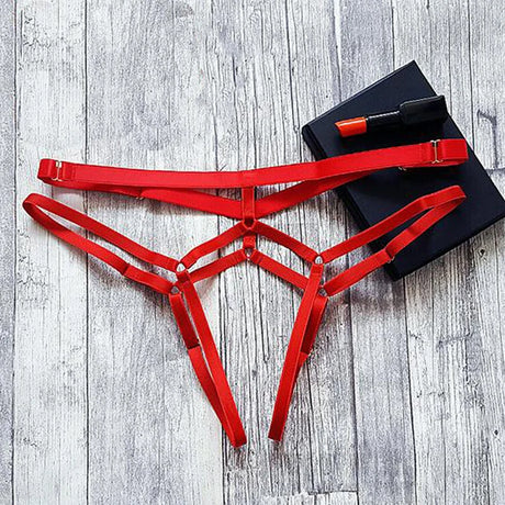 Women's Panties Open Crotch Thongs Sexy Hollow Briefs Underwear Erotic G Strings T-Backs Sweet Crotchless Seamless Panty
