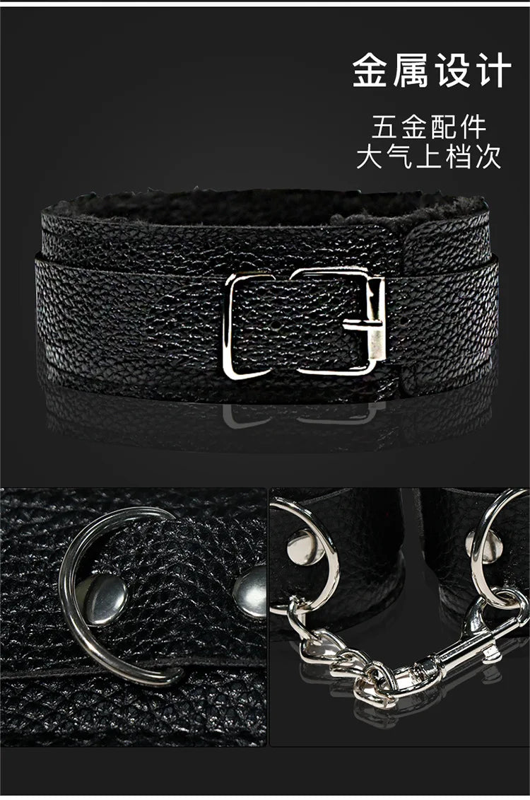 Women BDSM Sexual Couples Kit Adult Sexy Erotic Accessories Handcuffs for Men Gay Session Anal Plug Sex