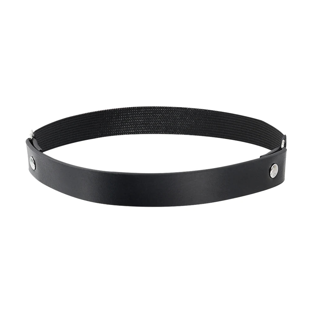 Punk Black Heart Leather Sword Belt Waist Garter Handmade Body Bondage Sexy Leg Suspenders Harness Stockings Belts for Women